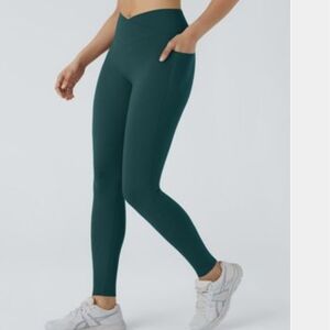 NWT Teal High-Waisted Leggings